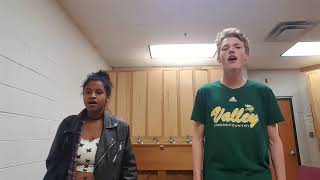 Lovely  Billie Eilish and Khalid Duet Cover by Josh and Anastazia [upl. by Leaj]