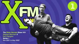 XFM The Ricky Gervais Show Series 1 Episode 1  Is Steve really touchy about the way he looks [upl. by Atima]