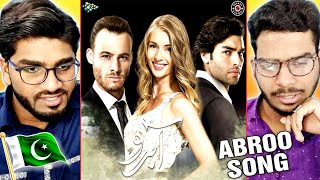 Aabroo Full Song Reaction  Nabeel Shaukat Ali  Sana Zulfiqar  Story of Love and Betrayal [upl. by Zadack]