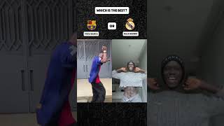 VISCA BARÇA Vs HALA MADRID Pt 27 shorts dance music halamadrid viscabarça laliga [upl. by Devitt369]