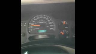 4wd launch in supercharged Tahoe with headers amp GT23 cam 085mph [upl. by Blaseio]