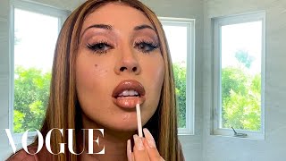 Kali Uchiss 38Step Guide to ’90s Glam Beauty  Beauty Secrets  Vogue [upl. by Karilynn]