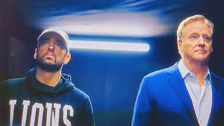 EMINEM  2024 NFL DRAFT ROUND 1 NFL NETWORK EMINEM COMMERCIAL 2024  EMINEM  DETROIT LIONS  NFL [upl. by Lorry285]