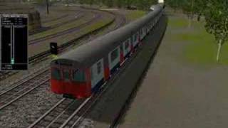 London Underground  District Line  MSTS [upl. by Vernice]