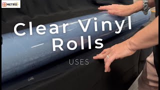 Clear Vinyl Rolls Uses [upl. by Eglantine]