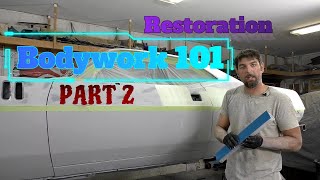 Basic guide to Bodywork block sanding priming and primers in the restoration world PART2 [upl. by Anin]