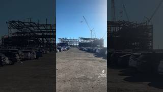 Highmark Stadium construction 🚧 foryou ytshorts footballshorts [upl. by Hausmann]