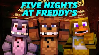 Minecraft FNAF  MY SCARY NEW JOB  Five Nights at Freddys Minecraft Roleplay [upl. by Ingrid]