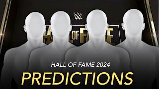 WWE Hall Of Fame 2024 Inductee Predictions [upl. by Atela]