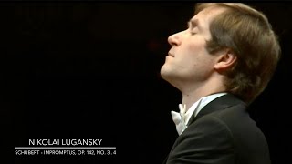 Lugansky  Schubert Impromptus Op 142 No 3 amp No 4 [upl. by Aihsiym]