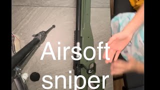 Airsoft sniper review [upl. by Browning]