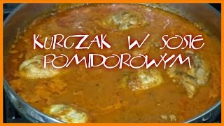 Kurczak w sosie pomidorowym 🍤 Krok po kroku 🍲 CZERWCOWA LENKA GOTUJE [upl. by Hirasuna]