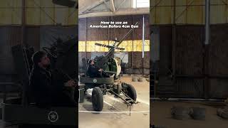 How to use the Bofors gun ww2 [upl. by Seiber]