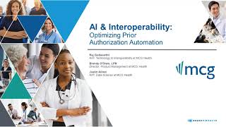 HIMSS 2024 AI amp Interoperability Optimizing Prior Authorization Automation [upl. by Saticilef]