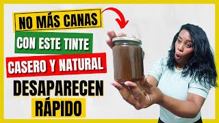 TINTE CASERO y NATURAL Para CUBRIR Las CANAS Con Solo 2 Ingredientes [upl. by Muhammad]