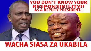 quotHII MADHARAU NA MATUSI ITAISHA TUquot RIGGY DESPERATELY WARNS THOSE GANGING TO IMPEACH HIM [upl. by Wurst]