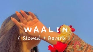 Waalian  Slowed Reverb 🎧🌎 [upl. by Trevlac557]