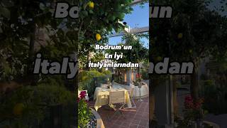 Bodrumun En İyi İtalyanlarından  Monachello Bodrum [upl. by Galateah]