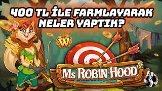 🎯 MS ROBIN HOOD ✅ YÜKSEK FARM 🎰 NETENT GAMES CASINO SLOT SLOTOYUNLARI [upl. by Sydney648]