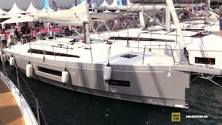 2022 Beneteau Oceanis 401 Sailing Yacht  Walkaround Tour  2021 Cannes Yachting Festival [upl. by Rika870]