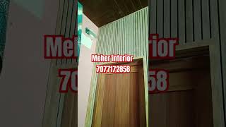 Meher interior PVC panal wall design contact 7077172858 [upl. by Wyly680]