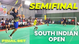 HARIampSHIJAS VS AMJADampNASEEM  SOUTH INDIAN OPEN BADMINTON SEMIFINAL  KKDC NILESWARAMsecond set [upl. by Tomkins582]