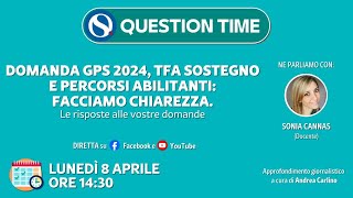 Domanda GPS 2024 Tfa sostegno e percorsi abilitanti facciamo chiarezza [upl. by Akissej]