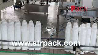 Toilet Cleaner Liquid Filling Machine [upl. by Ecnerewal452]