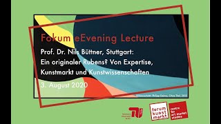 Nils Büttner Ein originaler Rubens Von Expertise Kunstmarkt und Kunstwissenschaften [upl. by Lytton]