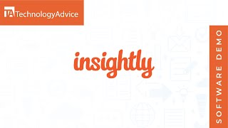 Insightly CRM Demo [upl. by Tfat]