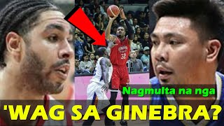 ITINANGGI na ni Ian Sangalang ang ISYU kay Aaron Fuller HILING ni Justin Brownlee HUWAG sa Ginebra [upl. by Arrahs]