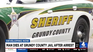 Man dies at Grundy County jail after arrest [upl. by Levine]