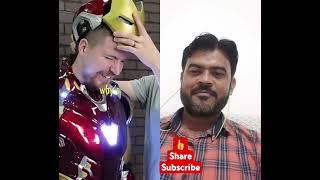 The next Iron man 🤪😝  mrbeast funny shorts viralshorts foryou ironman mrbeast2 [upl. by Lebanna972]