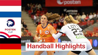 Netherlands vs Germany Handball Highlights Posten Cup Womens 2024 [upl. by Tombaugh454]