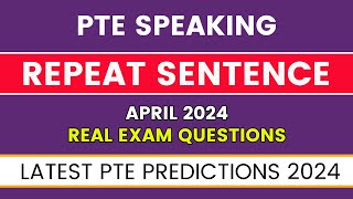 Repeat Sentence  PTE Speaking  Most Repeated Questions  90 Repeat Rate by Ambition Abroad [upl. by Orelle]