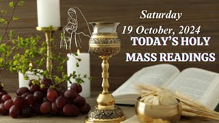 Todays Mass Readings  October 19 2024 Saturday  English Catholic Mass Reading and Gospel [upl. by Arri]