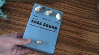 Guitar Effects Pedal Demo DAM DAM Fuzz Sound  Bogner Ecstasy 100b  Strat [upl. by Hughett]