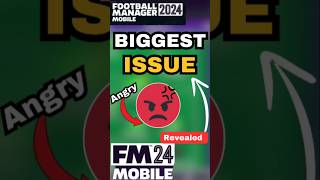 The Biggest Problem in FM 24 Mobile fm24mobile footballmanager2024 [upl. by Sallee]