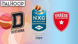 LBA IBSA NextGen Cup 2425  Varese  Allianz Derthona Tortona vs Pallacanestro Varese [upl. by Nagol]