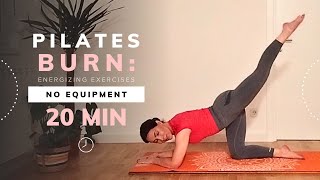 20 MIN HIIT PILATES  Burn Fat  Tone Muscles [upl. by Margeaux]