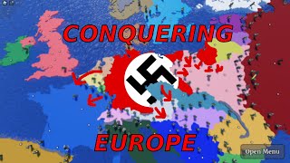 Conquering Europe as NAZI GERMANY in CEWW2 [upl. by Flight]