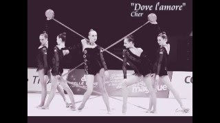 68  quotDove l amorequot Music For Rhythmic Gymnastics Groups [upl. by Ynatsed]