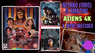 Argento’s INFERNO 1980 is Amazing My thoughts on the ALIENS 4K amp more watches [upl. by Namzed]