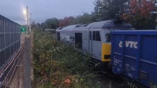 here is a DC rail Grey class 60046 to Tytherington from Wembley reception 17 [upl. by Atires728]