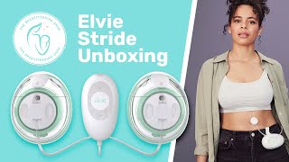 NEW Elvie Stride Handsfree Pump Unboxing and Review  The Breastfeeding Shop [upl. by Rehnberg468]