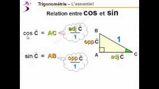 Maths 3ème  Trigonométrie  Mathématiques troisième [upl. by Etiuqal723]