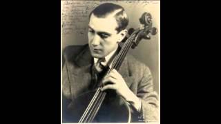 Shostakovich Cello Sonata op40  Gregor Piatigorsky amp Valentin Pavlovsky 1940 [upl. by Feinstein435]