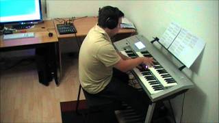 Marco Cerbella plays quotAragonaisequot Georges Bizet DDeck Electone [upl. by Idoj]