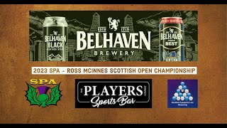 2023 SPA Belhaven Ross McInnes Scottish Singles Championship I Saturday Draw I 2nd Table 11 [upl. by Ronnholm249]