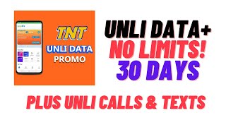 30 DAYS UNLI DATA PLUS UNLI CALLS AND TEXT  HOW TO AVAIL [upl. by Annal]